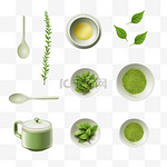 茶艺泡茶工具茶叶绿茶1