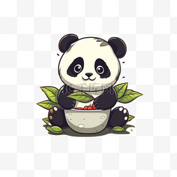 国宝图片_可爱熊猫萌宠动物国宝卡通胖乎乎