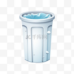 回收废品图片_垃圾桶图标图示2