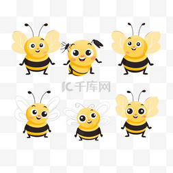 一套可爱的蜜蜂4