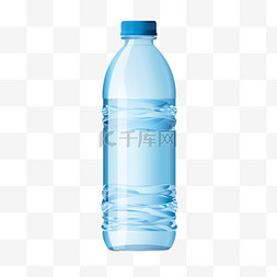 线描饮料瓶图片_矿泉水瓶广告横幅，瓶装饮料1
