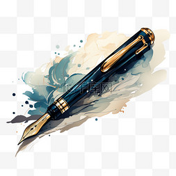 写字笔元素图片_学习文具学习用品上学写字笔学校