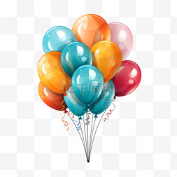 国庆节装饰彩带美观飘带气球庆祝