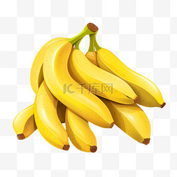 套餐图片_扁平设计中香蕉的选择
