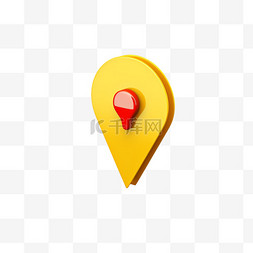 Marker标记图片_真实的位置图固定GPS指针标记矢量