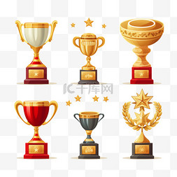 奖项名称图片_S设置的奖杯和奖项