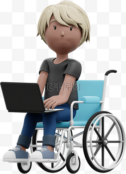 女人坐轮椅图片_漂亮女人坐轮椅电脑姿势动作优雅