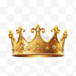 加冕皇冠图片_国王或王后的金冠，君主的加冕头