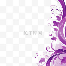 蒸汽波克图片_带有装饰品的紫色抽象背景