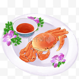 海鲜螃蟹美食食物