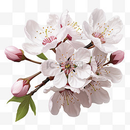 樱花背景图片_意大利波莫纳的阿玛莲娜樱花插图