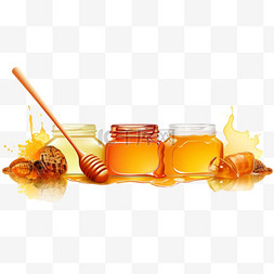 蜂蜜产品图片_蜂蜜广告横幅