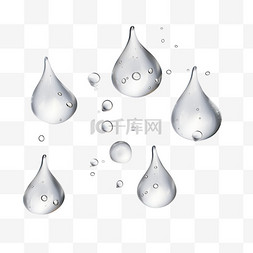 溅水雨滴图片_清水滴露水或滴水滴