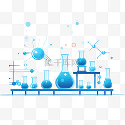 弘扬科学图片_未来主义科学实验室背景