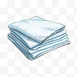 棉质纹理图片_折叠餐巾、厨房毛巾或桌布