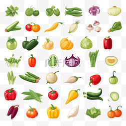 青花椰菜图片_蔬菜图标集