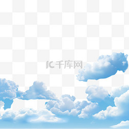 白光效图片_阳光照在蓝天上，背景是白云