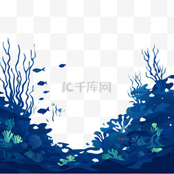 水蓝色水背景图片_深海背景