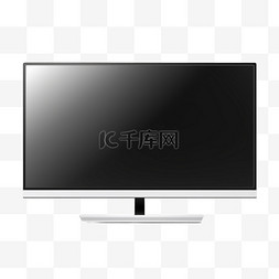 平板电按哦图片_液晶显示器和空白平板电视屏幕。
