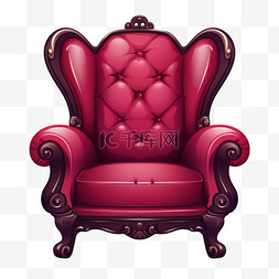 沙发椅子卡通座椅免扣元素装饰素