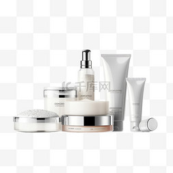 优雅香水图片_化妆品护肤品空白样机3