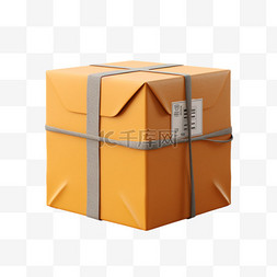 纸箱打包图片_纸盒包装纸箱打包免扣元素装饰素