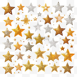 美丽的星星图片_美丽耀眼的星星贴纸装饰3
