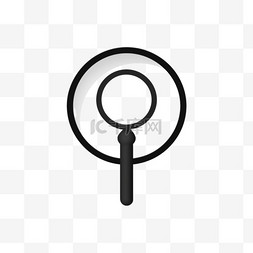 搜索图标查找图片_搜索图标。放大镜符号。轮廓图标