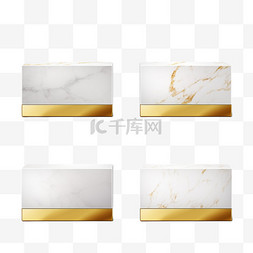 金色阴影图片_白色和金色空白方块大理石模板设