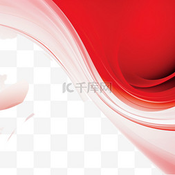 企业封面图片_红色抽象背景向量4