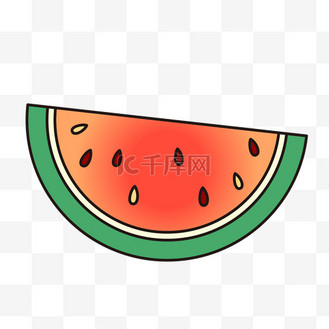 夏季水果西瓜半块西瓜