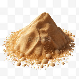 沙子ai沙堆粉尘免扣元素装饰素材