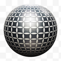 球体黑色科技免扣元素装饰素材
