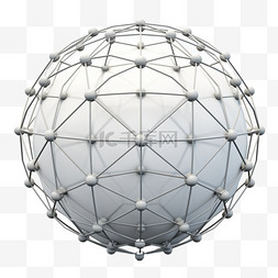 球体圆形科技免扣元素装饰素材