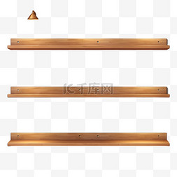 简单木板展台免扣元素装饰素材