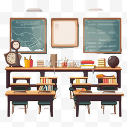 桌子gufeng图片_学校教室内部。大学，教育理念，