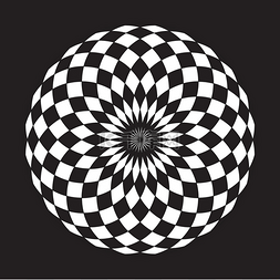 几何交叉图案图片_单色而优雅的模式。黑色和白色几