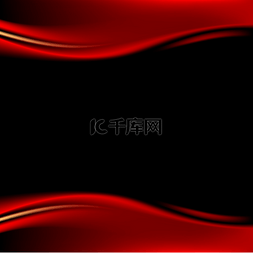 黑暗风格图片_方形格式在黑色背景上的红色舞台