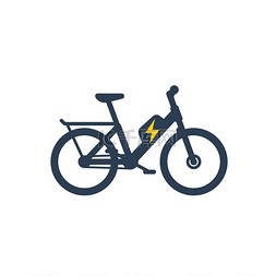 自行车图标图片_电动车, 电动自行车图标