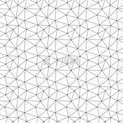 点和线图片_无缝的连接的点和线模式 
