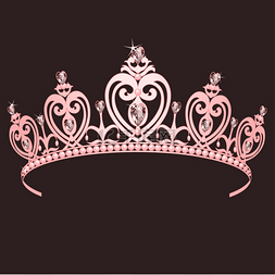 穿蓬蓬裙的公主图片_美丽闪亮真正公主皇冠