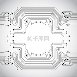 电路板抽象图片_抽象电路板背景纹理