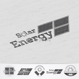 Solar panels for energy. Sustainable ecologic