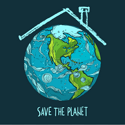 生态地球日海报