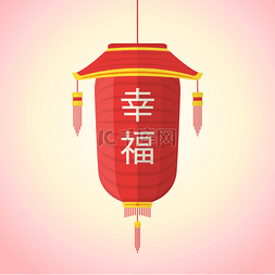 中国新年的图片图片_平面样式中国新年的红灯笼图