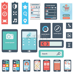 组件ui图片_ui 是一套美丽的组件具有平面设计
