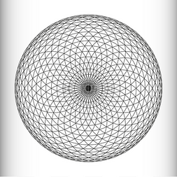 数学几何图案图片_单色而优雅的模式。黑色和白色几