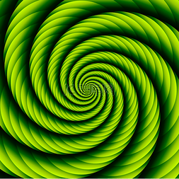 绿色抽象螺旋背景