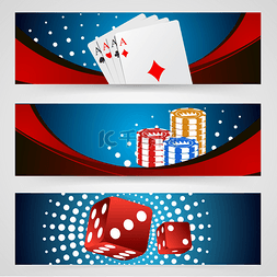 vektor illustration poker gambling chips affi