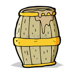 beer图片_cartoon beer barrel